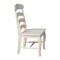 International Concepts Set of 2 Country French Chairs with Solid Seats, Unfinished C-219P - alternate 5